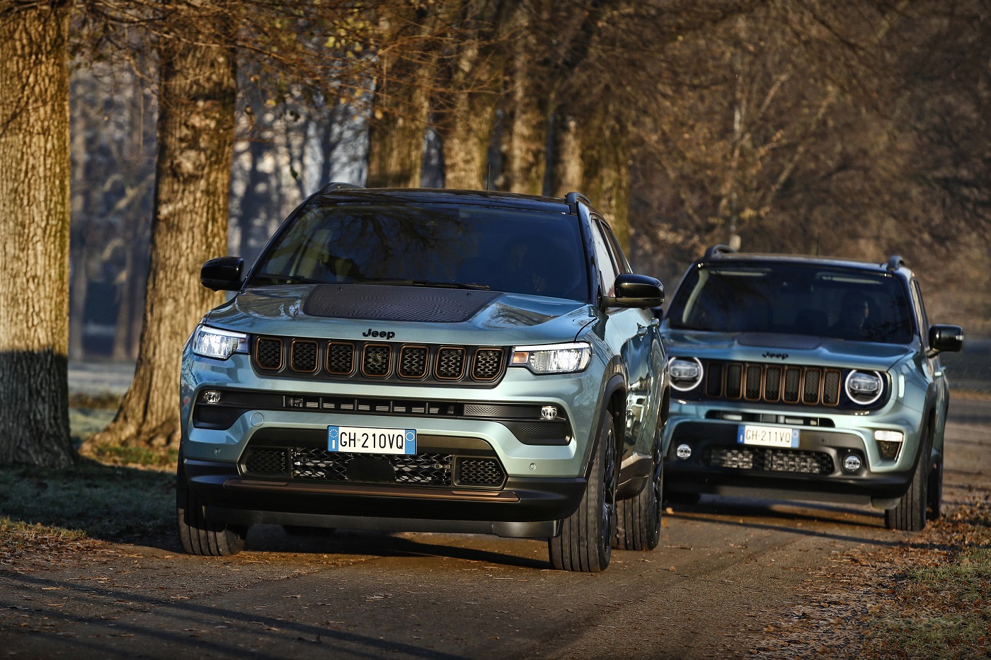 Nouvelles Jeep Compass et Renegade e-hybrid 2022