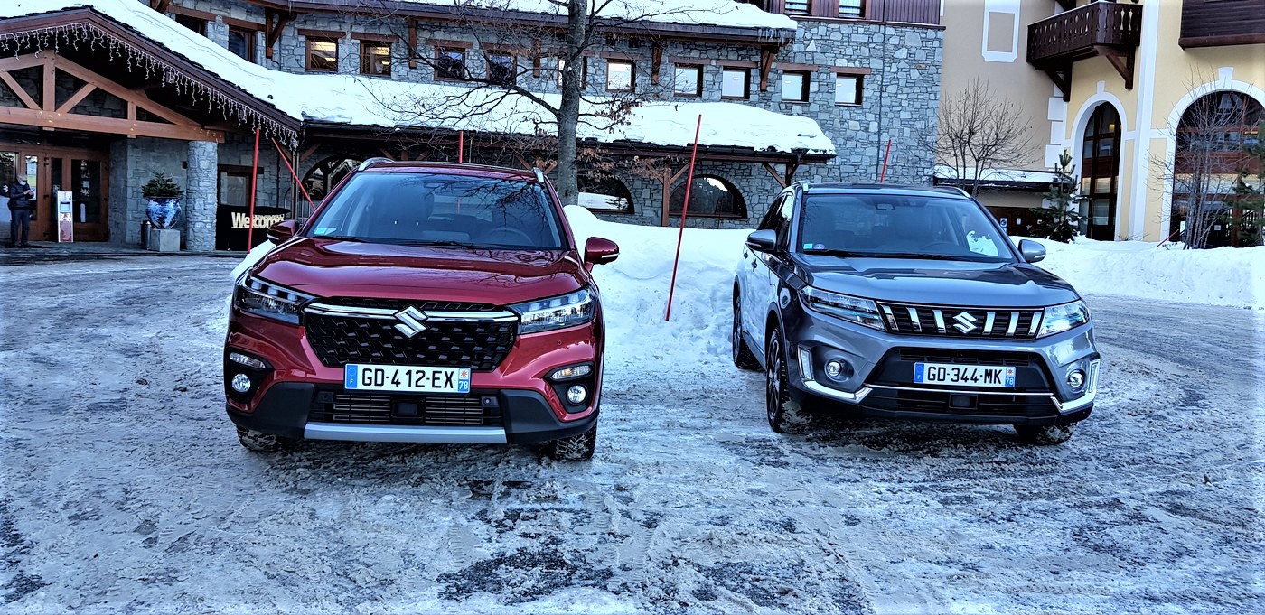 Nouveau Suzuki S-Cross 2022 et nouveau Suzuki Vitara Hybrid 2022